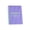 🥝 Purple_Hot#833, variant on A5 Loose-Leaf Notebook Poly Cover 60-Sheet Lined Refillable Journal • Thick Paper, Water-Resistant, Coil Bound, Pastel Colors, Portable Writing Notebook