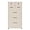Beige, variant on Plastic Drawers Dresser for Bedroom Locked Storage Cabinet with 6 Drawers Craft Organizers and Storage for Clothes, Towels Chest Of Drawers for Playroom, 19.7’’ W x 13.8’’ D x 40’’ H (Macaron)