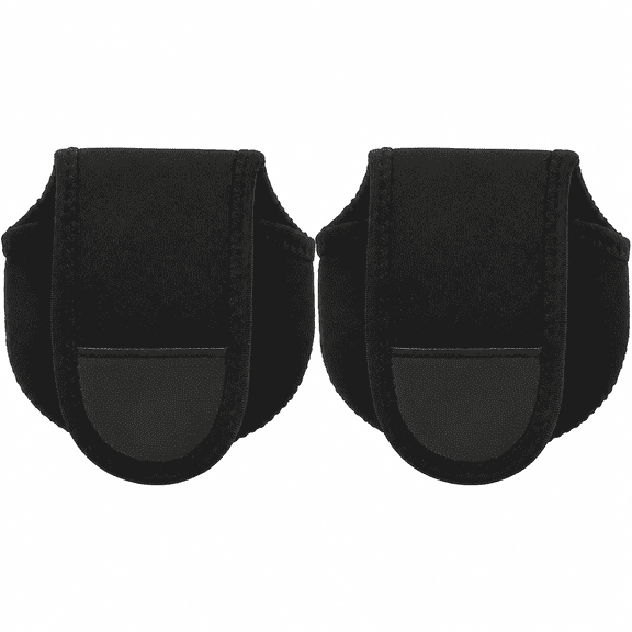 ABPETE Fishing Reel Cover,2Pcs Baitcast Reel Cover Case, Baitcast Reel Reel Pouch for Bait Casting Sea Fly Ice Fishing