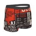 thumbnail image 3 of Kll Sushi Menu Men'S Cotton Boxer Briefs Underwear-Small, 3 of 9