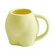 thumbnail image 2 of Tazas de café de cerámica 3D Macarena Regalo de Navidad Pareja Amarillo, 2 of 8