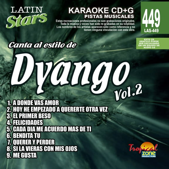 Karaoke Latin Stars 449 Dyango Vol.2
