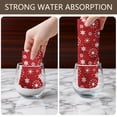 thumbnail image 6 of 4 Pcs Funny Kitchen Towels,Red Christmas Snowflake Pattern Microfiber Dish Towels,Kitchen Tea Towels,Kitchen Towel Set (18" X 26"), 6 of 7