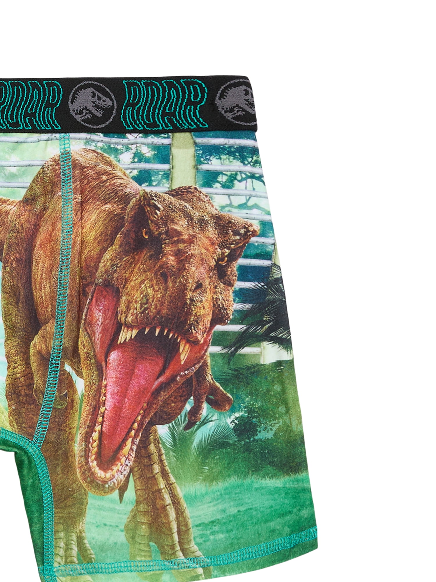 Jurassic World Boys Boxer Briefs Underwear, 4-Pack, Sizes XS-XL