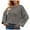 Dark Gray, variant on Women's Sweaters Womens Scoop Neck Sweater Casual Hollow Out Knit Tops Pullover Shirts Coverup(Green,XS)