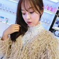 thumbnail image 4 of Zhengup Lace Fake Collar Half Top Mock Blouse False Collar Peter Pan Collar for Women Girls, 4 of 6
