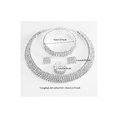 thumbnail image 3 of Conjunto De Joyas De Lujo Collar Pendientes Pulsera Anillo plata, 3 of 3
