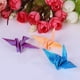 thumbnail image 3 of 100 piezas de papel iridiscente cuadrado brillante plegable de papel artesanal bricolaje papel para cortes de papel de grúa de papel (15 cm, 10 colores), 3 of 5