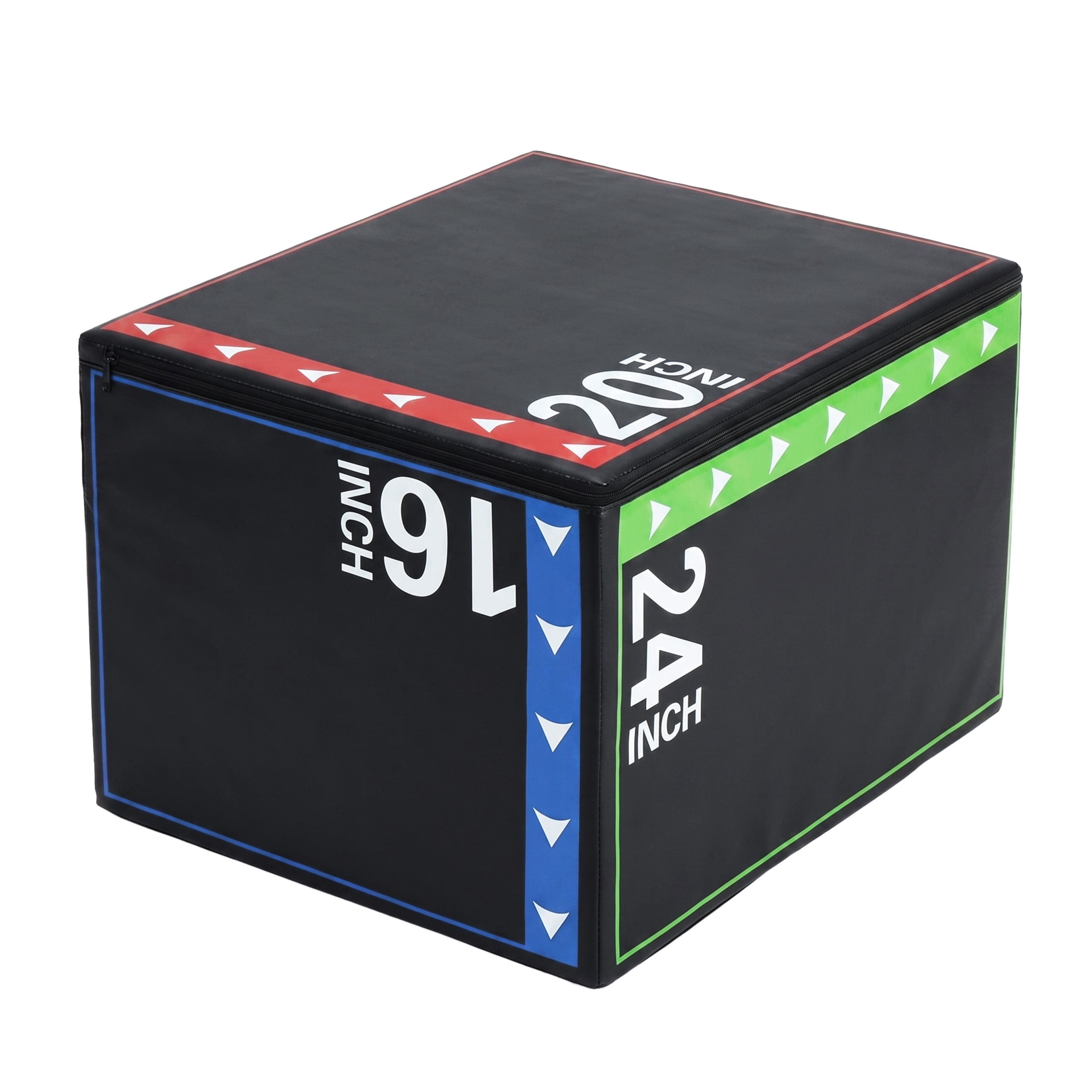 Open Box 16 Pound Versatile 3-in-1 Plyometric Jumping Exercise Box