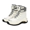 thumbnail image 2 of Mepaouo Women's Waterproof Snow Boots Winter Warm Lace up Winter Mid Calf Outdoor Boots(Beige,8), 2 of 9