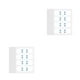 thumbnail image 4 of Guardurnaity Juego de cintas para levantar la cara Adhesivo de levantamiento delgado en forma de V transparente a prueba de agua Type1 NO1, 4 of 6