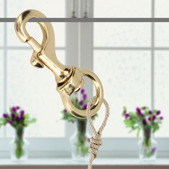 High Strength Pet Leash Rope Clip Premium Brass Material Trigger Hook, Swivel for Belt