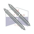 thumbnail image 3 of 5/16" x 1 1/2" Dowel Screws | Steel | Zinc Plated | Tips are not fully formed (Quantity: 3000), 3 of 3