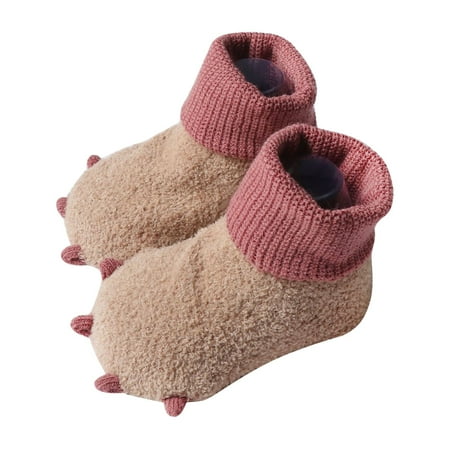 

1 Pair Baby Infant Winter Socks Warm Winter Comfortable for Baby Infant Wearing (Khaki L 11cm (Sole Stocking Long）