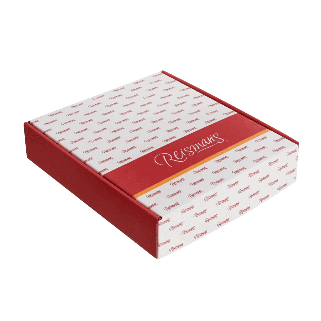 Reisman’s Black & White Dairy-Free Chocolate and Vanilla Cookies Gift Box, 18-Pack