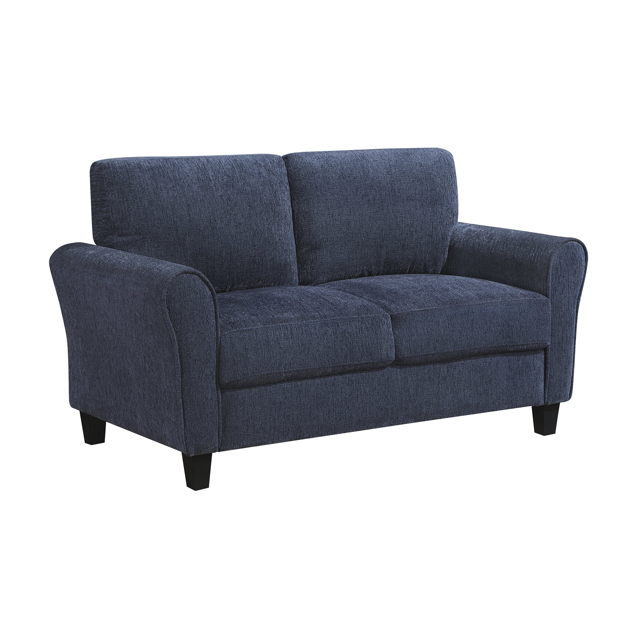OakvillePark Sevoria Chenille Loveseat, Blue