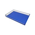 thumbnail image 1 of R16 Home Meubles Plateau LTL01-BLU avec Doublure&44; Bleu, 1 of 1