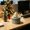 B, variant on HohaskiFaceless Ghost Figurine,Dark Gothic Halloween Desktop Decoration For Home Office Shelf Mantel Tabletop Display