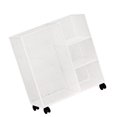 thumbnail image 3 of Estante de almacenamiento con ruedas para esterillas de , estante de almacenamiento para gimnasio en casa, suministros de 3 capas, 3 of 8