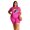 TP048-Rose, variant on Women's Plus Size 2 Piece Short Set Casual Tie Dye Print Shirt + Bodycon Shorts Tracksuit Sportswear Outfit