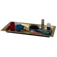 thumbnail image 1 of Home Basics Plastic Vanity Tray, Gold, 1 of 5