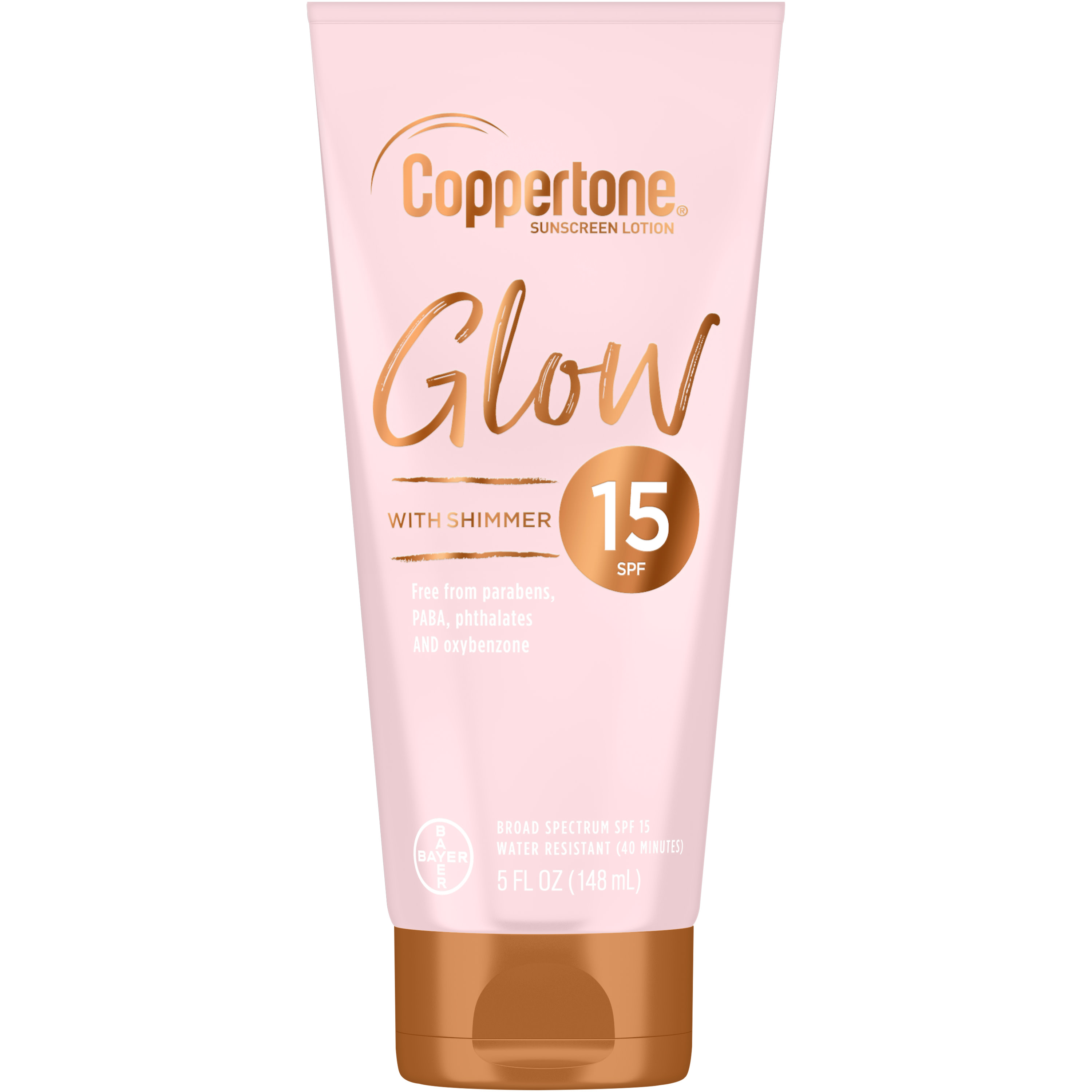 Coppertone Glow Shimmering Sunscreen Lotion with Broad Spectrum SPF 15, 5 oz - image 2 of 6