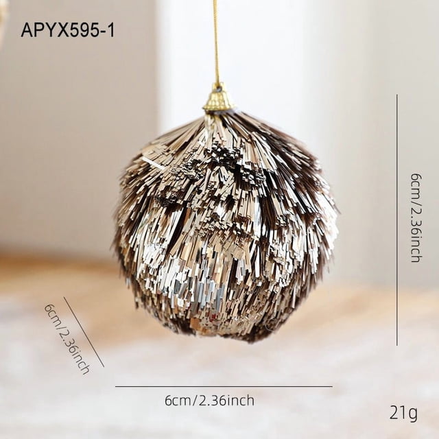 Adorno navideño grande de piña | Decoración rústica natural con cuerda de yute | Aspecto artesanal, duradero y ligero, ideal para coronas de repisa de árbol.