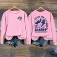 thumbnail image 2 of Oversized Sweatshirts for Women Long Sleeve Crew Neck Graphic Printed Tops Fall Fashion 2025 Pullover Sweaters Winter Clothes, 2 of 6