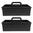 thumbnail image 5 of 2pcs Cleaning Supplies Basket Storage Basket Handheld Cleaning Tool Box Sundries Basket, 5 of 7