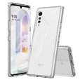 thumbnail image 2 of Para LG Velvet Hard Acrylic Clear Case Muestra gratis Transparente Airbag a prueba de golpes Sincero Hogar, 2 of 6