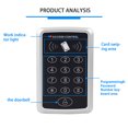 thumbnail image 4 of RXMEKW Keyless Entry Door Lock Keyless Entry Door Lock with Keypad, Smart Lock Electronic Lock Suitable for Front Door Touch Screen Keypad Door Lock Automatic Lock Supports 1000 Users, 4 of 9