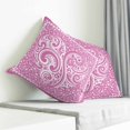 thumbnail image 3 of Valentine's Day Pillow Covers 26x26 Inch Decorative Throw Pillow Cover, Pink Love Rustic Retro Abstract Art Sofa Pillowcases Accent Cushion Case Home Decor Bedroom Living Room, 3 of 6