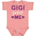 thumbnail image 3 of Inktastic My Gigi Loves Me Hearts in Pink Plaid Boys or Girls Baby Bodysuit, 3 of 5