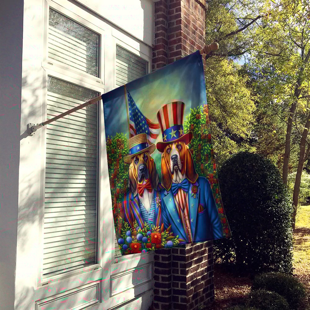 thumbnail image 6 of All American Bloodhound House Flag 28 in x 40 in, 6 of 7