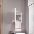 thumbnail image 6 of TUHOME Botiq 19.7-Inch Mirror Medicine Cabinet with One Door, Two Interior Shelves, 6 of 8