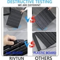 thumbnail image 3 of Wall Mounted Storage Bins Parts Rack Colors Garage Plastic Shop Tool Organizer ABS Plastic Garage Rack Screw Storage Bins, 3 of 7