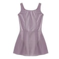 thumbnail image 6 of Doomiva Kids Girls Sleeveless Ballet Dance Dress Gymnastic Ballerina Outfits Lyrical Modern Dancewear Dusty Pink 2-3, 6 of 7