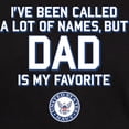 thumbnail image 3 of CafePress - U.S. Navy Dad Is My Favorite Name Dark T Shirt - Men's Classic Graphic Cotton T-Shirt, 3 of 4