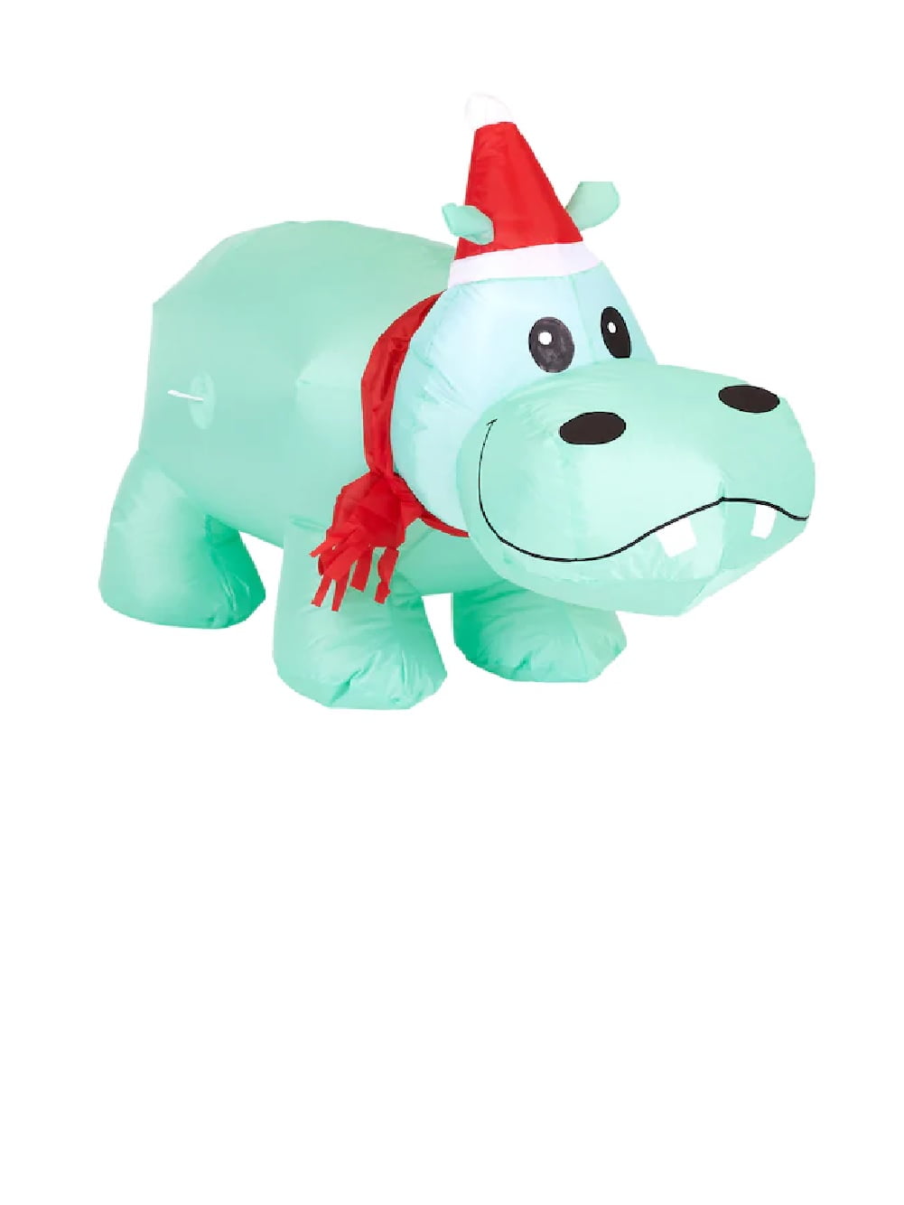 Hippo Christmas Yard Decoration 
