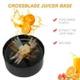 thumbnail image 4 of WHAMVOX Electric Mixer Replacement Part 250W Blender Crossblades Black Plastic Mixing Kitchen Use 1Pack, 4 of 5