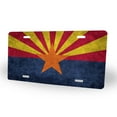 thumbnail image 2 of Yehwow State Flag Of Arizona American Metal Car Plate Decorative Aluminum License Plate Tag Sign, 2 of 5