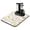 White-237, variant on Retro White Daisy Floral Mat, Absorbent Kitchen Mat for Counter, Boho Summer Bloom Dish Drying Pad, Under Coffee Maker Coffee Station Decor