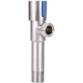 thumbnail image 2 of Valve d'Angle en Acier Inoxydable avec Arrêt d'Eau, Robinet de Toilette G1/2 Pouces, 2 of 7