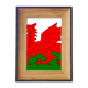 thumbnail image 1 of Wales National Flag Europa país Marco de imagen marco de escritorio, 1 of 4