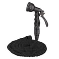 thumbnail image 1 of Spray Type Telescopic Water Pipe High Pressure Car Wash Water Spray Nozzle Latex Inner Tube for Home Use Black 25ft, 1 of 7