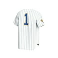 thumbnail image 3 of Men's GameDay Greats #1 White Pitt Panthers Lightweight Baseball Jersey, 3 of 4