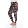 thumbnail image 5 of White Mark Women's Plus Size Printed Leggings, 5 of 5