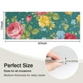 thumbnail image 5 of Pioneer Flower Floral Print Pattern Kitchen Rug Mat,Kitchen Runner Rugs Non Skid Washable,Decorative Kitchen Floor Mats for Kitchen,Sink,Laundry,17"X47", 5 of 5