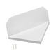 thumbnail image 5 of Rain Gutter Splitter Aluminio Aluminio Desgaste Resistente Guardia Resistente Guardia Rauter Gutter Guardar para la casa de del hogar flujo bidireccional, 5 of 8