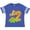 Football Blue and White, variant on Inktastic Happy Dinosaur Second Birthday-green Boys or Girls Toddler T-Shirt